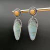 Jewelry Alloy Geometric Retro Long Tassel Spike Electroplated Earrings For Women