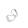 Jewelry Alloy Geometric Ring Electroplated For Women