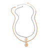 Jewelry Alloy Geometric Twist Chain Electroplating Men's Necklace
