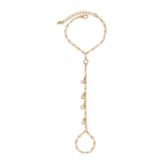 Jewelry Alloy Glossy Spring Bracelet Set Fashion Geometric Electroplating Design