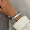 Jewelry Alloy Hammered Electroplated Irregular Exaggerated Bracelet For Women