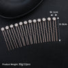 Jewelry Alloy Handmade Flower Rhinestone Ushaped Hair Fork Hair Accessories
