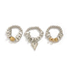 Jewelry Alloy Heart Geometric Clavicle Chain Electroplating Light Luxury Style