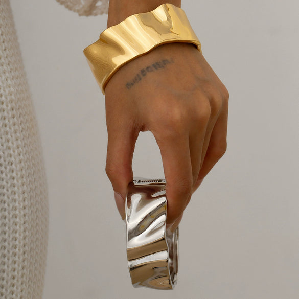 Jewelry Alloy Highend Irregular Bracelet Electroplating