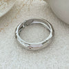 Jewelry Alloy Highend Irregular Round Spring Bracelet With Electroplating