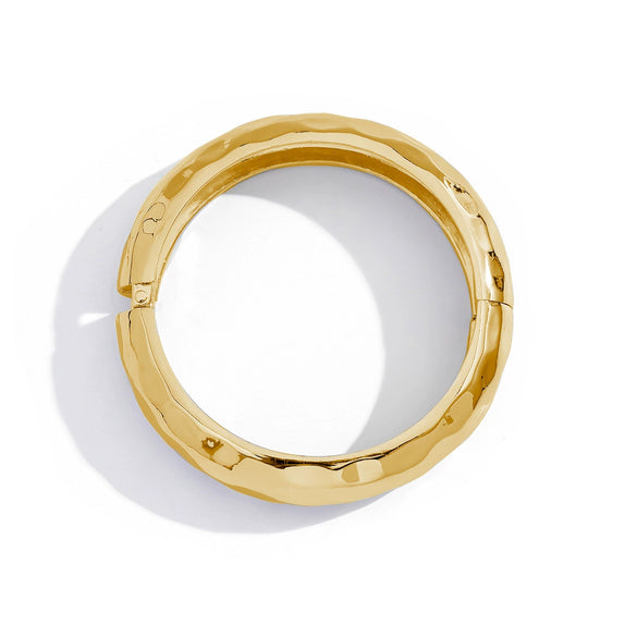 Jewelry Alloy Highend Irregular Round Spring Bracelet With Electroplating