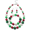Jewelry Alloy Imitation Pearls Geometric Electroplating Threepiece Set For Women