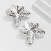 Jewelry Alloy Irregular Petal Clavicle Chain With Flower Design And Electroplating