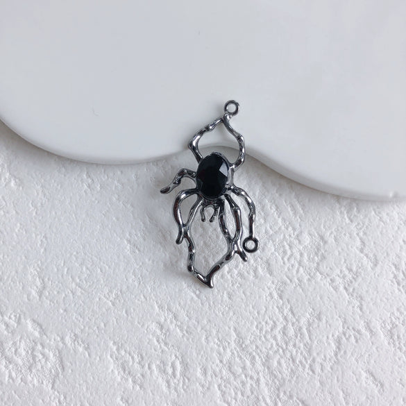Jewelry Alloy Metallic Spider Exaggerated Funny Personality Environmental Protection