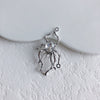 Jewelry Alloy Metallic Spider Exaggerated Funny Personality Environmental Protection