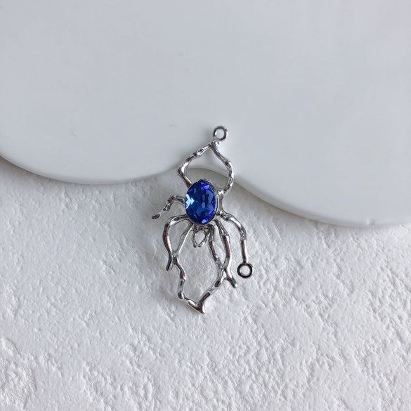 Jewelry Alloy Metallic Spider Exaggerated Funny Personality Environmental Protection