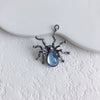Jewelry Alloy Metallic Spider Exaggerated Funny Personality Environmental Protection
