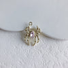 Jewelry Alloy Metallic Spider Exaggerated Funny Personality Environmental Protection