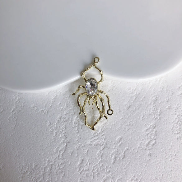 Jewelry Alloy Metallic Spider Exaggerated Funny Personality Environmental Protection