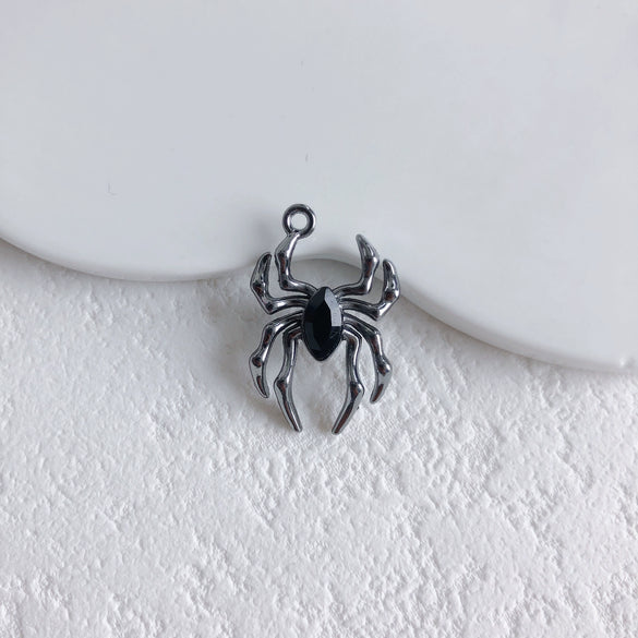 Jewelry Alloy Metallic Spider Exaggerated Funny Personality Environmental Protection