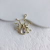 Jewelry Alloy Metallic Spider Exaggerated Funny Personality Environmental Protection