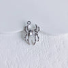 Jewelry Alloy Metallic Spider Exaggerated Funny Personality Environmental Protection