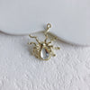 Jewelry Alloy Metallic Spider Exaggerated Funny Personality Environmental Protection