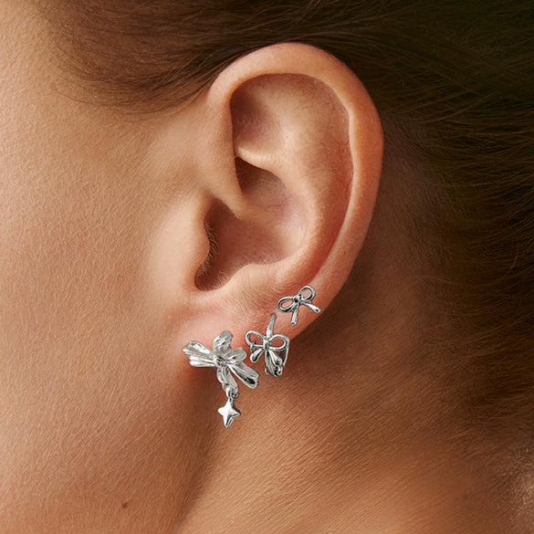 Jewelry Alloy Ocean Style Starfish Shell Animal Zodiac Electroplated Pendant Earrings And Ear Clips