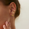 Jewelry Alloy Ocean Style Starfish Shell Animal Zodiac Electroplated Pendant Earrings And Ear Clips
