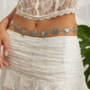 Jewelry Alloy Peach Heart Splicing Hip Hop Style Body Chain For Female