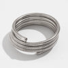 Jewelry Alloy Pearl Highend Geometric Electroplated Multilayer Rebound Bracelet