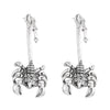 Jewelry Alloy Punk Animal Scorpion Clip Earrings Electroplating