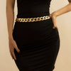 Jewelry Alloy Punk Hiphop Exaggerated Body Chain Waist Chain For Female