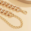 Jewelry Alloy Punk Hiphop Exaggerated Body Chain Waist Chain For Female