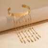 Jewelry Alloy Retro Fashion Multilayer Direction Arrow Tassel Arm And Leg Chain Electroplating Women's