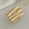 Jewelry Alloy Rings Geometric Pattern Electroplating Women's