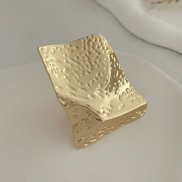 Jewelry Alloy Rings Geometric Pattern Electroplating Women's