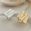 Jewelry Alloy Rings Geometric Pattern Electroplating Women's