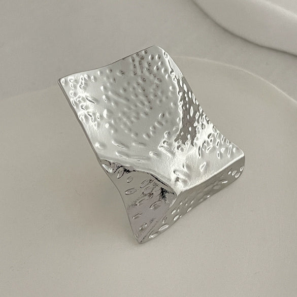 Jewelry Alloy Rings Geometric Pattern Electroplating Women's