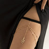Jewelry Alloy Snake Pendant Tassel Thigh Chain Body Chain Animal Zodiac Pattern