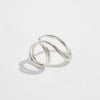 Jewelry Alloy Spring Bracelet Irregular Water Drop Shape Electroplating Minimalist Style