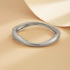 Jewelry Alloy Spring Bracelet Irregular Water Drop Shape Electroplating Minimalist Style