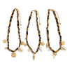 Jewelry Alloy Starfish Conch Pendant Necklace Animal Pattern Bone Chain Electroplated For Women