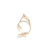Jewelry Alloy Threedimensional Cat Ear Elf Ear Clip Creative Simple Hollow Geometric Electroplated For Women