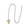 Jewelry Alloy Velvet Belt Geometric Heartshaped Pendant Necklace With Electroplating Treatment