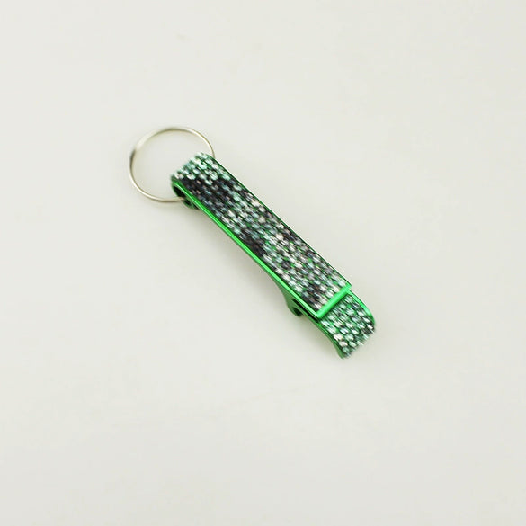 Jewelry Aluminum Alloy Minimalist Beer Keychain Bottle Opener