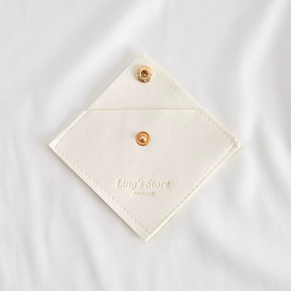 Jewelry Bag Cloth Square Microfiber Storage For Necklace Ring