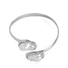 Jewelry Baroque Geometric Iron Alloy Imitation Pearl Electroplated Clavicle Chain