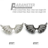 Jewelry Bead Buckle Diy Micro Inlay Accessories Angel Wings Copper Electroplating Connector Bracelet