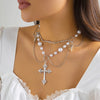 Jewelry Beaded Necklace With Fruit Pattern And Artificial Crystal Pendant Handmade For Women