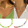 Jewelry Beads Geometric Ball Chain Singlelayer Necklace
