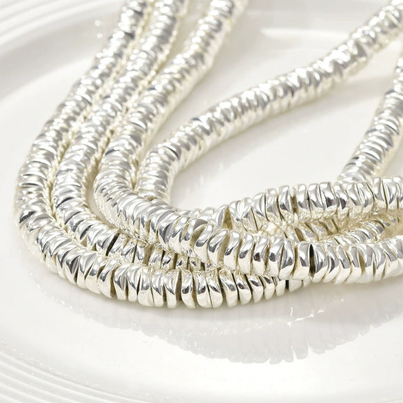 Jewelry Black Gallstone Cut Angle Wave Spacer Gasket Beaded Accessories Material Electroplated