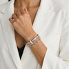 Jewelry Bohemian Cross Bracelet Pu Leather Geometric Electroplating Women's