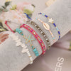Jewelry Bohemian Handwoven Bracelets Copper Plastic Starfish Fivepointed Star Design