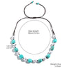 Jewelry Bohemian Plastic Resin Organic Glass Geometric Handmade Polished Necklace For Women